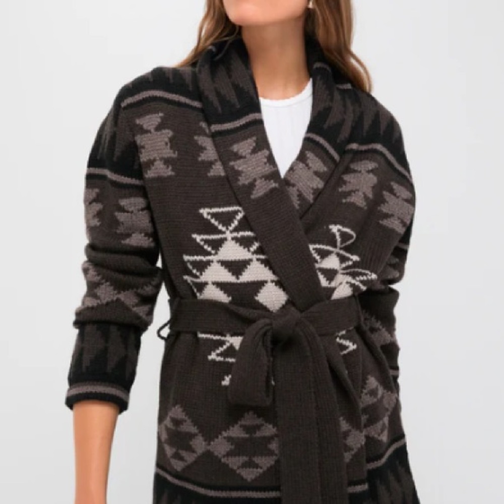 NWT: Tuckernuck: Wool Blend Ranch Teddy Wrap Cardigan: XS